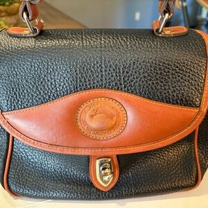 Black and Brown Leather Women's Bag